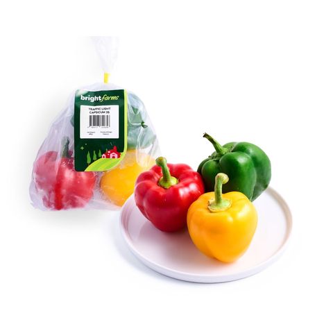 brightfarms Traffic Light Capsicum Bell Peppers 3pcs