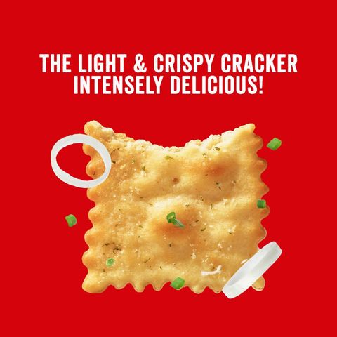 Ritz Toasted Chips Sour Cream & Onion Biscuits 229g