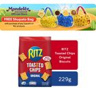 Ritz Toasted Chips Original Biscuits 229g