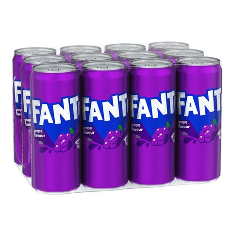 [Carton] Fanta Grape 12 x 320ml (Recyclable)
