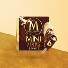 Magnum Mini Classic Almond White Multipack Ice Cream 6X55ML