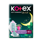 Kotex Super Overnight Herbal Slim Overnight Wing Sanitary Pads 41cm 10s