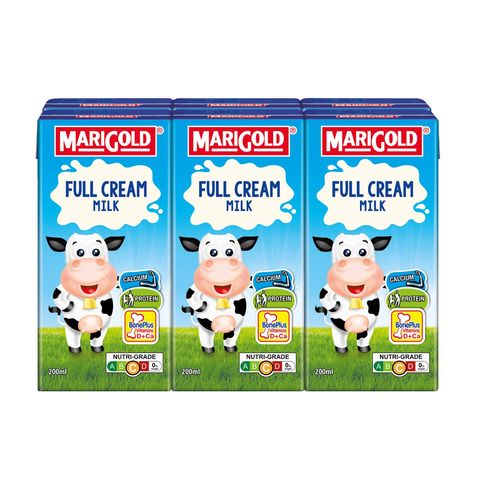 Marigold Milk Full Cream | 6x200 毫升