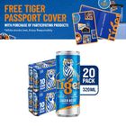 [GWP Bundle] Tiger Lager 20s (Recyclable) Free Tiger Passport Cover​ 1 Piece