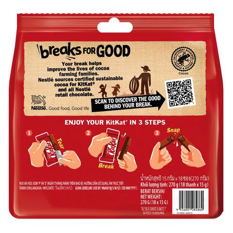 Kitkat 2 Finger Value Pack Sharebag 18 x 15g