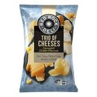 Red Rock Deli Trio of Cheeses Potato Chip Snacks 165g
