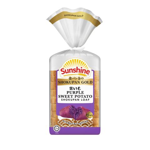 Sunshine Shokupan Gold Purple Sweet Potato Shokupan Loaf 300g