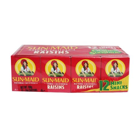 Sunmaid Raisins 12 x 14g