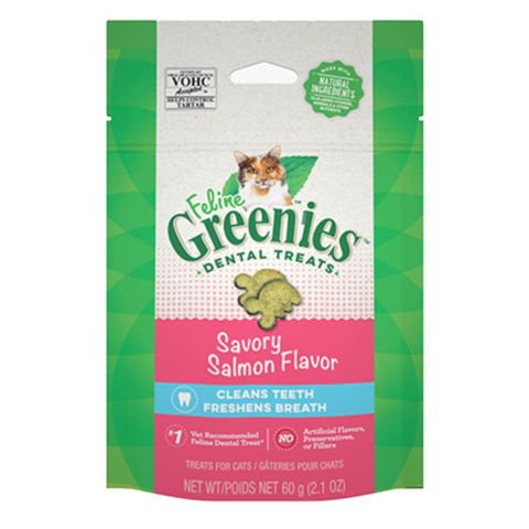 Greenies Feline Dental Treats Salmon 60g