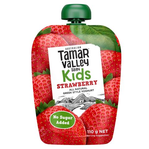 Tamar Valley Strawberry All Natural Greek Yoghurt 110g