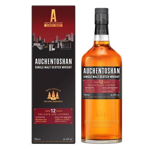 Auchentoshan 12 Years Old Double Cask Single Malt Scotch Whisky 700ml