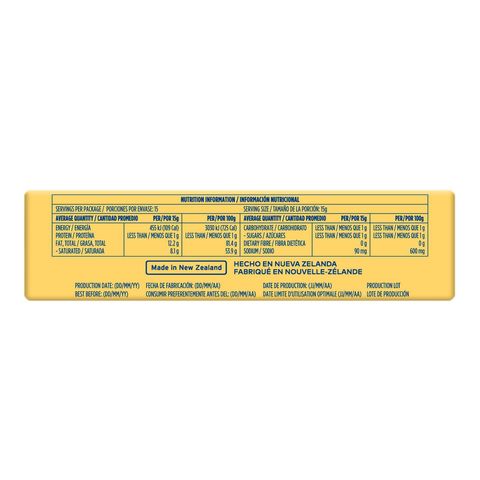 Anchor Salted Pure New Zealand Butter 227g