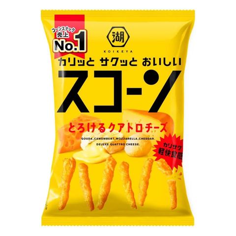 Koikeya Scone Melting Quattro Cheese 73g