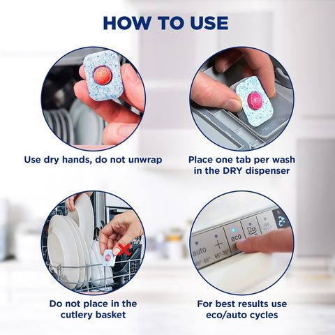 Finish Power All-in-One Max Dishwasher Tablets 100pcs