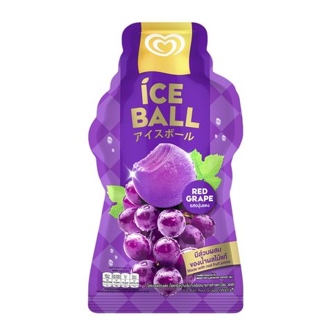 Wall's Ice Ball Red Grape 90ml
