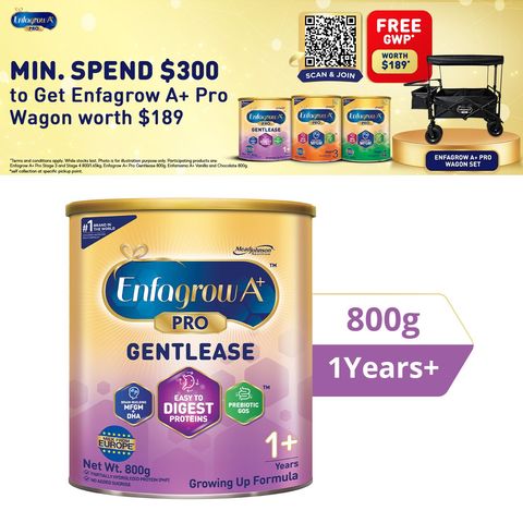 Enfagrow A+ Stage 3 Gentlease 360 DHA+Growing Up Milk (1-3 Years) 800g