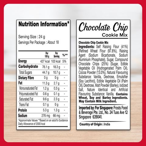 Betty Crocker Cookie Mix - Chocolate Chip 430g