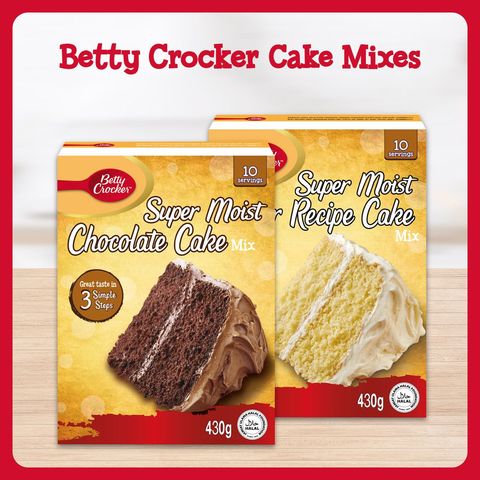 Betty Crocker Super Moist Cake Mix - Devil's Food 430g