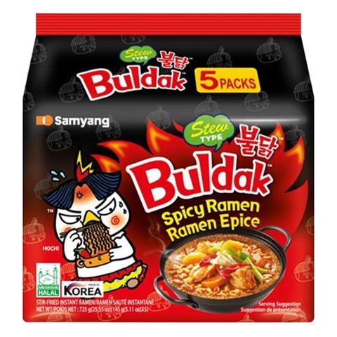 Samyang Hot Chicken Stew Ramen 5s x 145g