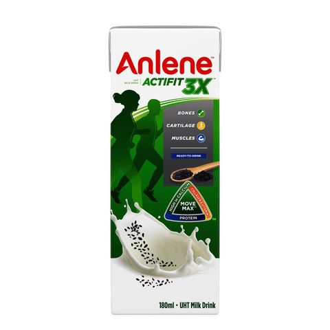 Anlene Actifit 3X UHT Milk Black Sesame 4 x 125ml