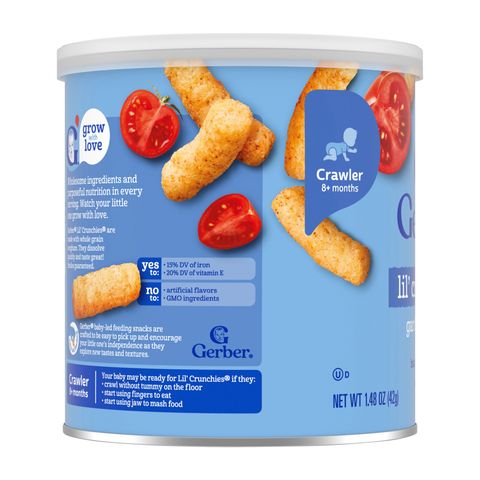 Gerber Lil' Crunchies Garden Tomato (8+ Months) 42g