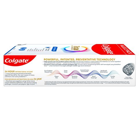 Colgate Total Toothpaste - Whitening 150g x 2