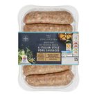 Marks & Spencer Collection British Outdoor Bred 6 Italian Style Pork Sausages 400g - M00923774