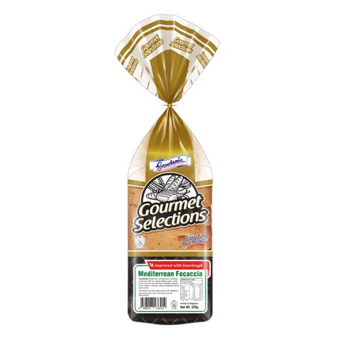 Gardenia Gourmet Selection Mediterrean Focaccia 220g