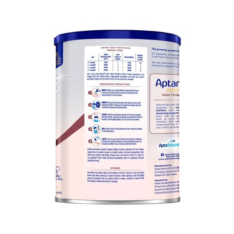 Aptamil Gold+ Stage 1 Infant Milk Formula 900g