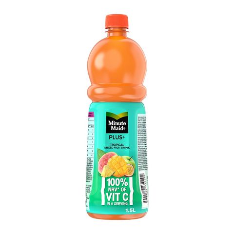 Minute Maid Plus+ Tropical Mixed Fruit Drink 1.5L