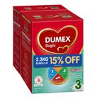 Dumex Dugro Stage 3 Growing up Milk Formula (1-3 Years) Value Pack 2.3kg