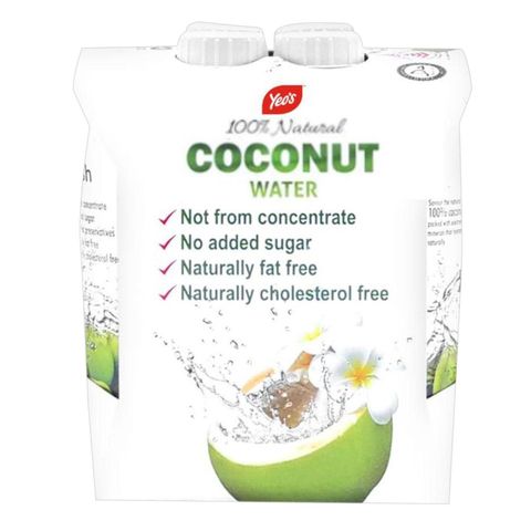 Yeo's 100% Coconut Water 4 x 330ml