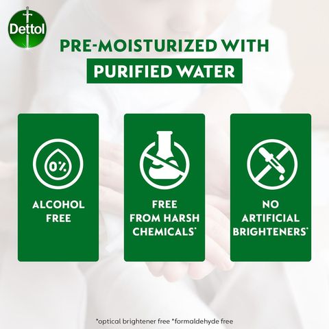 Dettol Original Wet Wipes (Bundle of 3) 3 x 10 Pieces