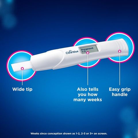 Clearblue Pregnancy Test with Weeks Indicator Digital Test 1 Piece