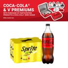 Sprite Lemon+ Zero Sugar 12 x 320ml (Carton) + Coca-Cola Zero Sugar 1.5L with FREE BTS V Sticker Set (6 Pieces) & Tin Case