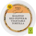 M&S Food Spanish Roasted Red Pepper & Vegetable Tortilla 250g - 29343997
