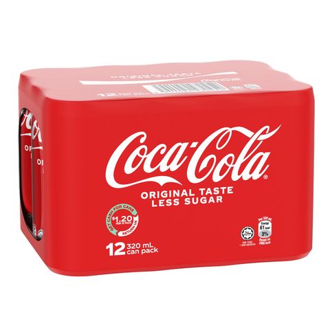 [Carton] Coca-Cola Original Taste 12 x 320ml (Recyclable)