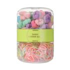 Miniso Basic Series Hamburger Hair Tie (Random Assorted) 560 Pieces - 6942083537353