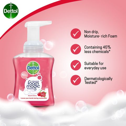 Dettol Rose & Cherry Handwash 250ml