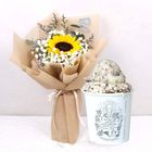 Flower Sunflower with Ice Cream (1 Stalk) 1 Bouquet - ICF2504FP