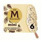 Magnum Mini White Chocolate & Cookies Ice Cream Multipack 6pcs x 55ml