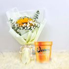 Flower Sunflower with Ice Cream (1 Stalk) 1 Bouquet - ICF2404FP