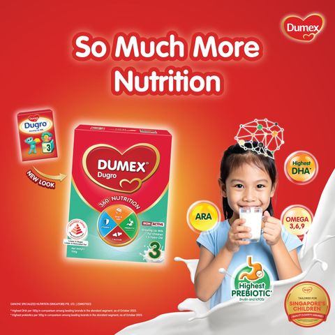 Dumex Dugro Stage 3 Growing Up Baby Milk Formula 1.6kg