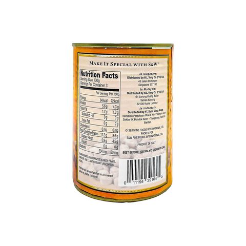 S&W Garbanzo Beans 400g