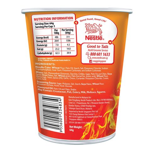 Maggi Hot Heads Cup (Spicy Goreng) 64g