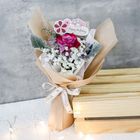 Flower Yam Rose with My Melody (Happy Birthday) Tag 1 Bouquet - SNBQ2202FP