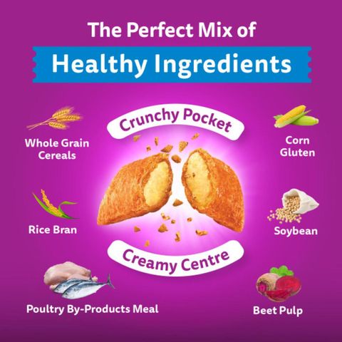 Whiskas Hairball Control Chicken Tuna Flavour 1.1kg