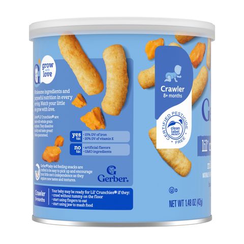 Gerber Lil' Crunchies Mild Cheddar (8+ Months) 42g