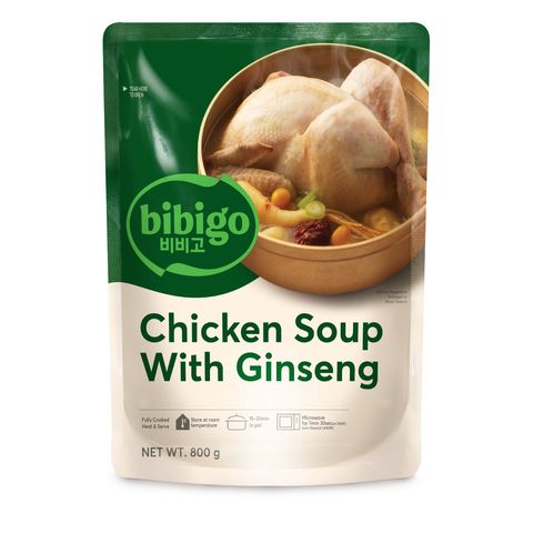 CJ Bibigo Samgyetang Chicken Soup with Ginseng 800g