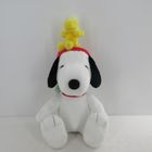 Miniso Snoopy Christmas Party Collection Snoopy on-head Company Plush Toy (11 Inches) 1 Piece - 6936906782921